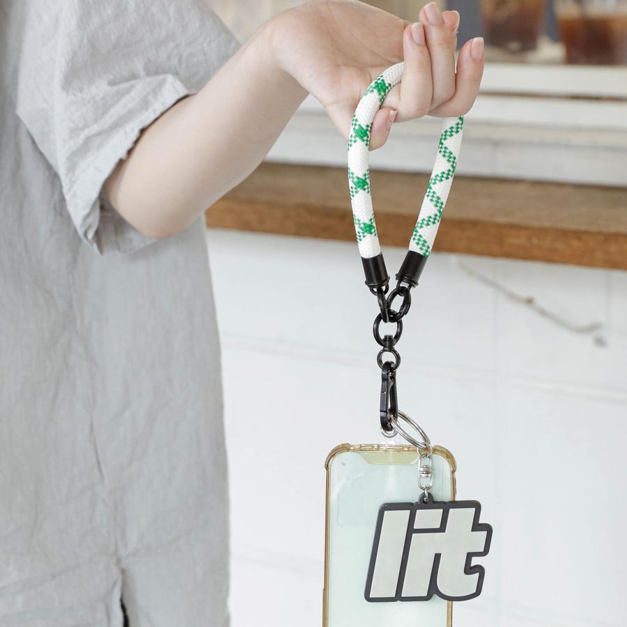 ハンドストラップ H.P HAND STRAP スマホ 手首 ストラップホルダー メンズ レディース キーホルダー キーリング 落下防止 全機種対応 iPhone android | ブランド登録なし | 14