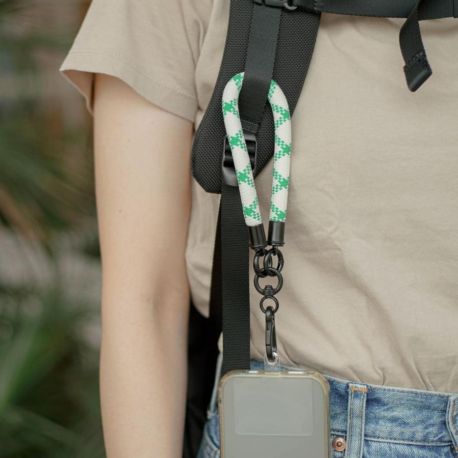 ハンドストラップ H.P HAND STRAP スマホ 手首 ストラップホルダー メンズ レディース キーホルダー キーリング 落下防止 全機種対応 iPhone android | ブランド登録なし | 18