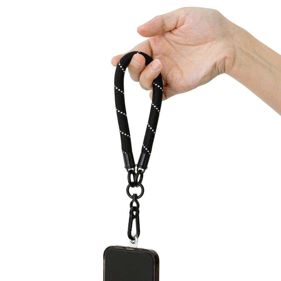 ハンドストラップ H.P HAND STRAP スマホ 手首 ストラップホルダー メンズ レディース キーホルダー キーリング 落下防止 全機種対応 iPhone android | ブランド登録なし | 09
