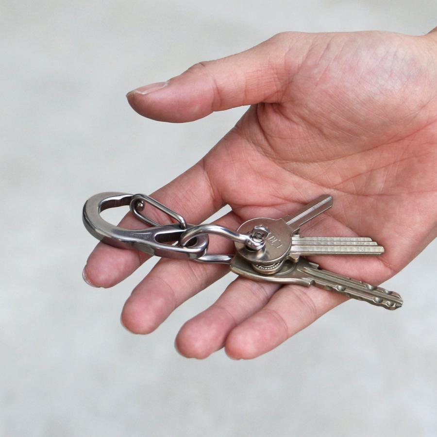 バウシャックル301 GLOMA NAUTICA グローマ ノーティカ カラビナ キーホルダー チェーン リング フック 鍵 ベルトループ メンズ レディース おしゃれ ギフト | ブランド登録なし | 09