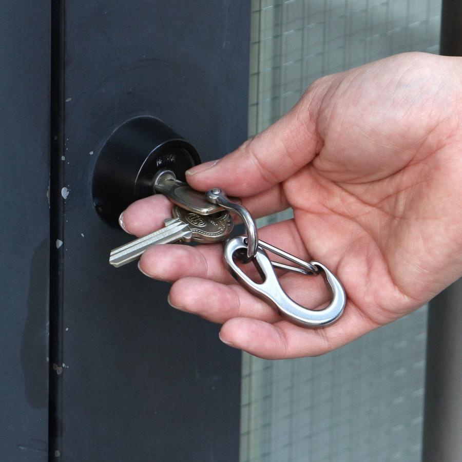 バウシャックル301 GLOMA NAUTICA グローマ ノーティカ カラビナ キーホルダー チェーン リング フック 鍵 ベルトループ メンズ レディース おしゃれ ギフト | ブランド登録なし | 10