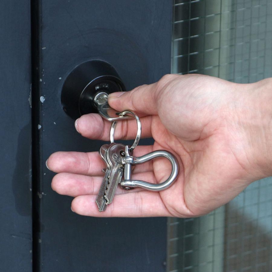 バウシャックル302 GLOMA NAUTICA グローマ ノーティカ カラビナ キーホルダー チェーン リング キーフック 鍵 ベルトループ メンズ レディース おしゃれ ギフト | ブランド登録なし | 11