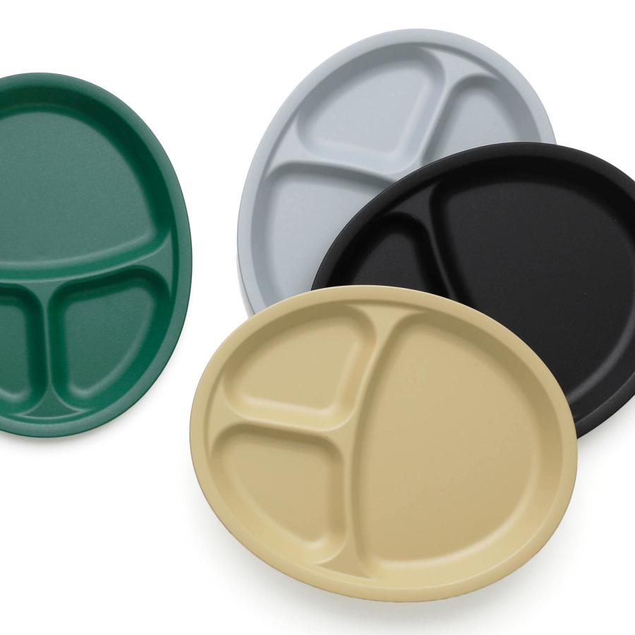 ランチプレート TRIBECA PLAWARE Oval Lunch Plate トライベッカ プラウェア オーバル 食器 ワンプレート 仕切り皿 プラスチック 食洗機対応 電子レンジ対応 | ブランド登録なし | 07