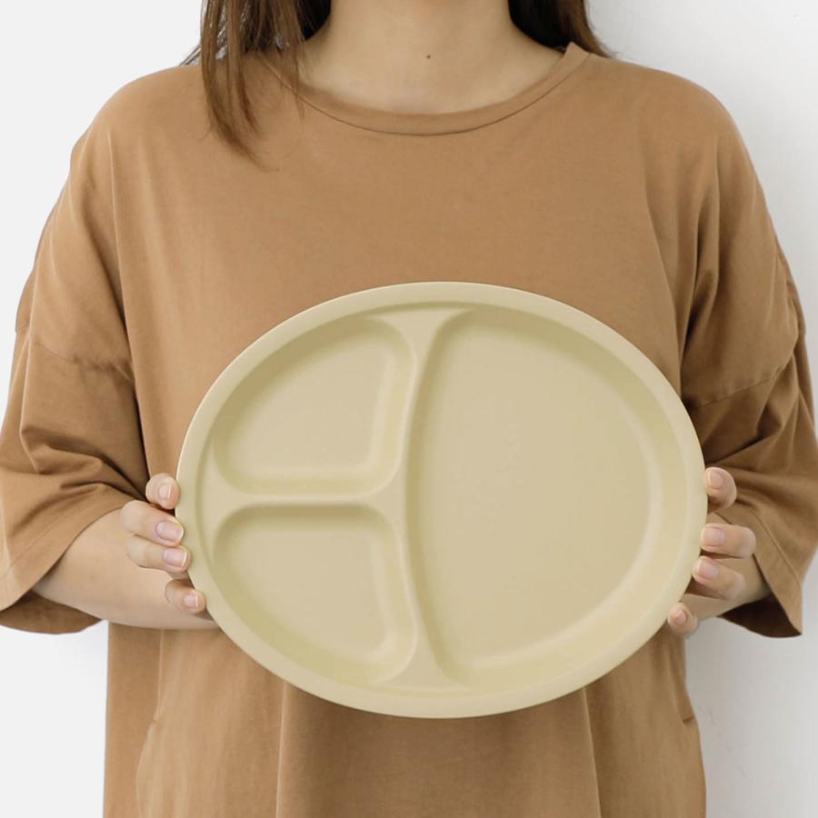 ランチプレート TRIBECA PLAWARE Oval Lunch Plate トライベッカ プラウェア オーバル 食器 ワンプレート 仕切り皿 プラスチック 食洗機対応 電子レンジ対応 | ブランド登録なし | 10