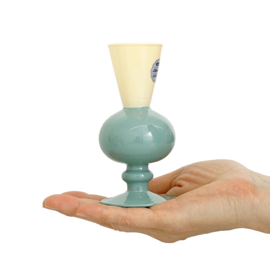 花瓶 amabro TWOTONE MINI VASE アマブロ ツートーン ミニベース フラワーベース 花器 ポット 一輪挿し ディフューザーボトル ガラス 北欧 ギフト 新生活 | amabro | 12