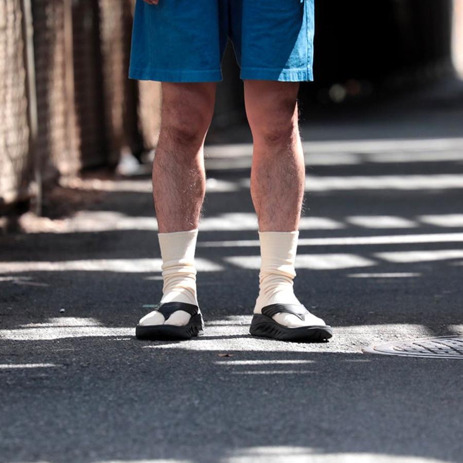 足袋ソックス NODAL New Standard Socks ノーダル ニュースタンダードソックス 靴下 23.0-27.0cm クルーソックス サンダル スニーカー おしゃれ プレゼント | NODAL | 21