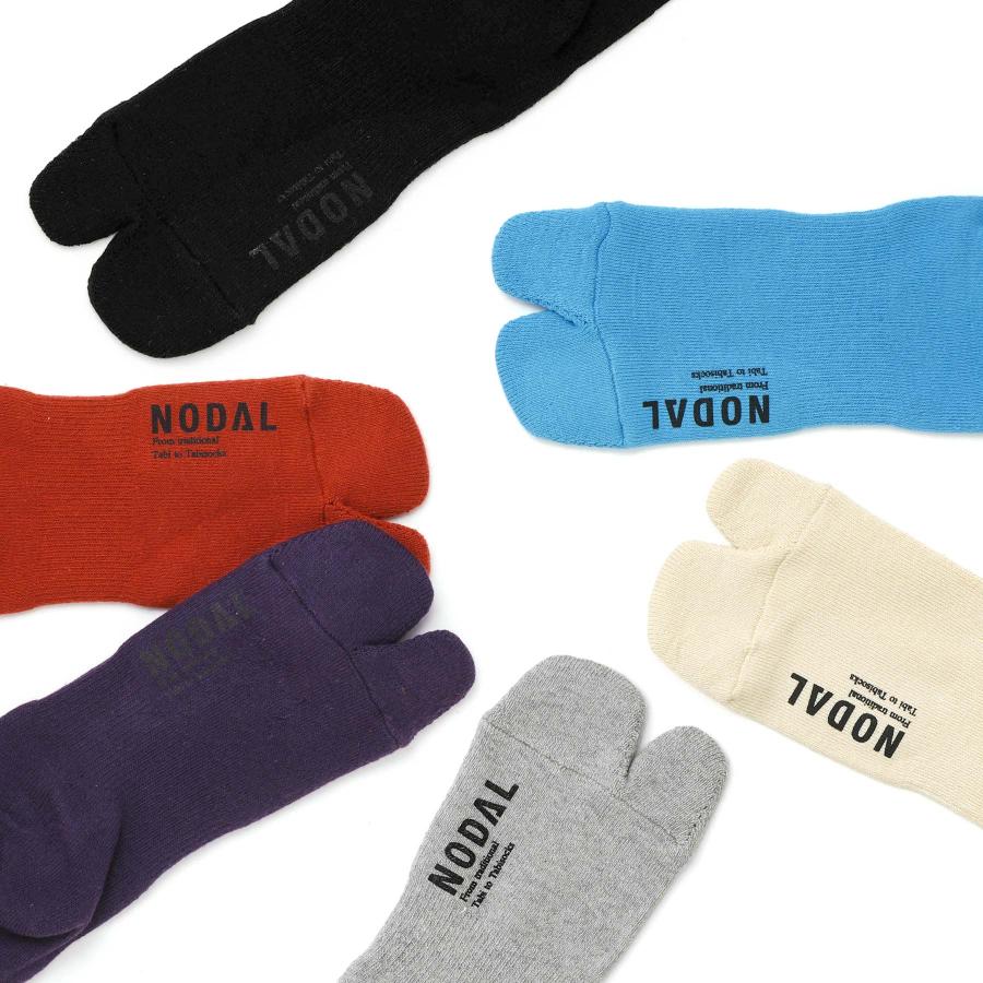 足袋ソックス NODAL New Standard Socks ノーダル ニュースタンダードソックス 靴下 23.0-27.0cm クルーソックス サンダル スニーカー おしゃれ プレゼント | NODAL | 10