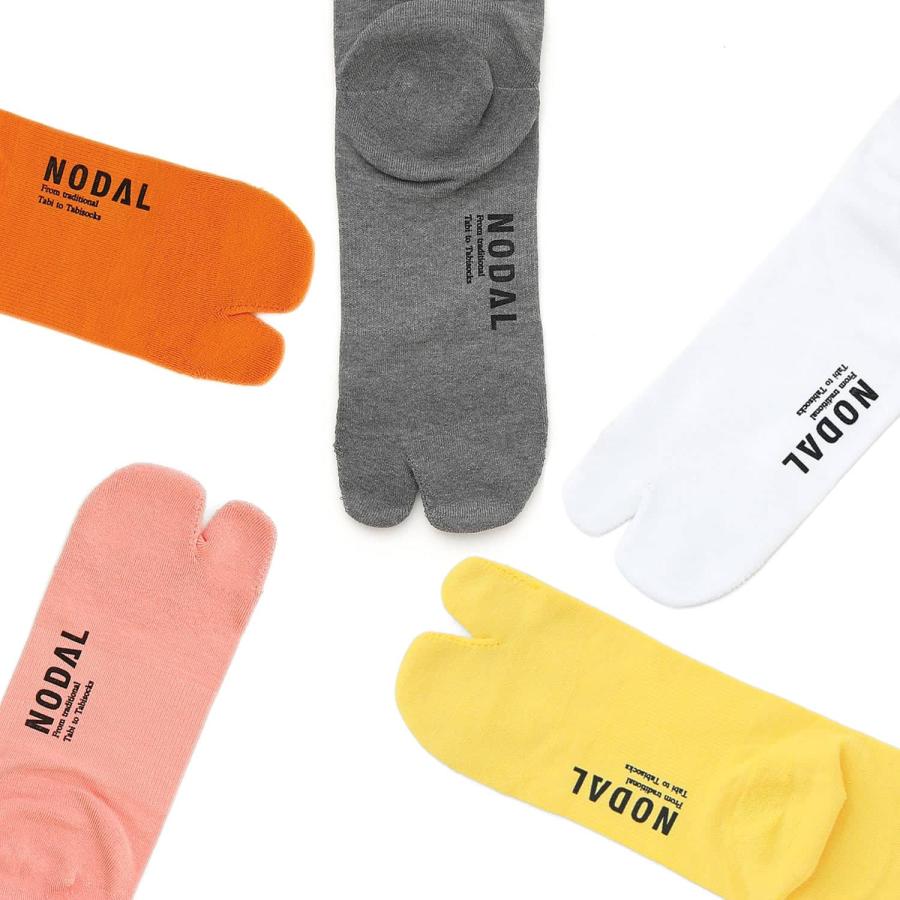 足袋ソックス NODAL COOLMAX EcoMade Fiber Socks ノーダル クールマックスエコモードソックス 靴下 23.0-27.0cm クルーソックス サンダル スニーカー | NODAL | 09