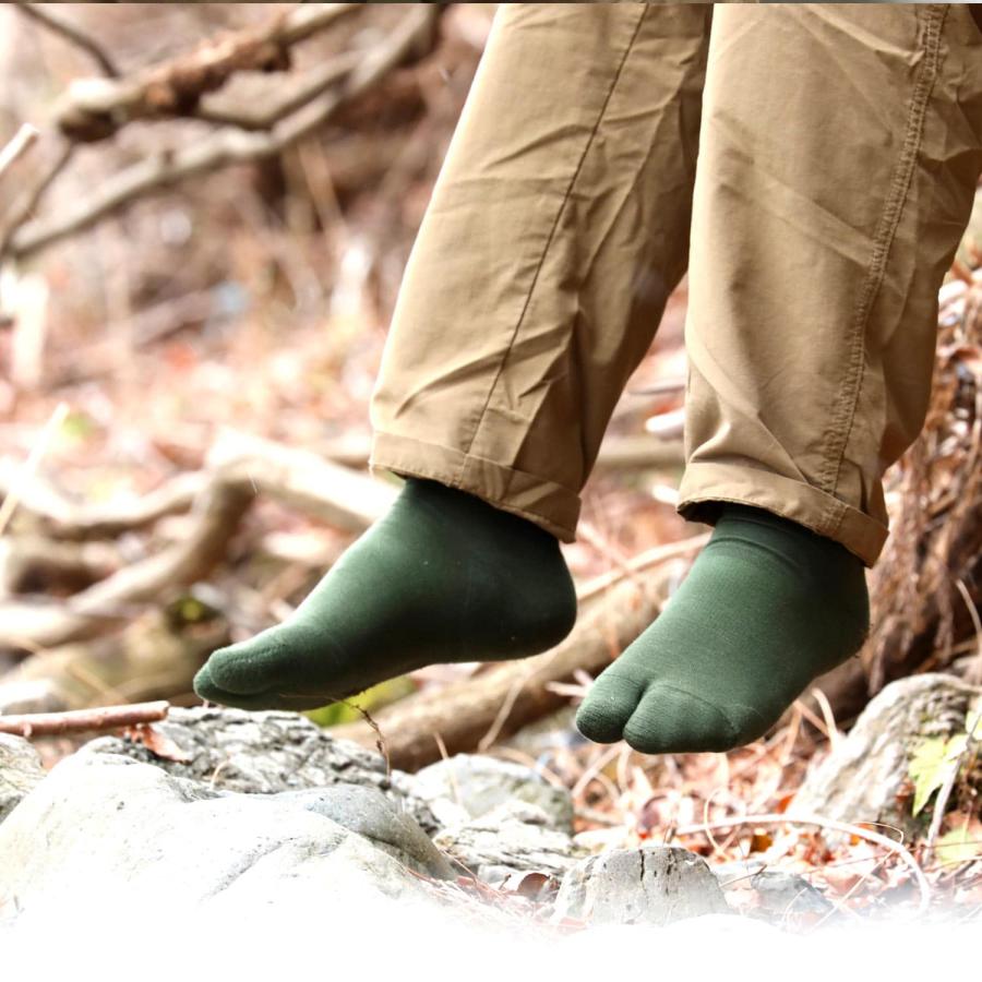 足袋ソックス NODAL CORDURA 60/40 Ankle Socks ノーダル コーデュラ 60／40 アンクルソックス 靴下 23.0-27.0cm アンクル 撥水 サンダル スニーカー | NODAL | 21