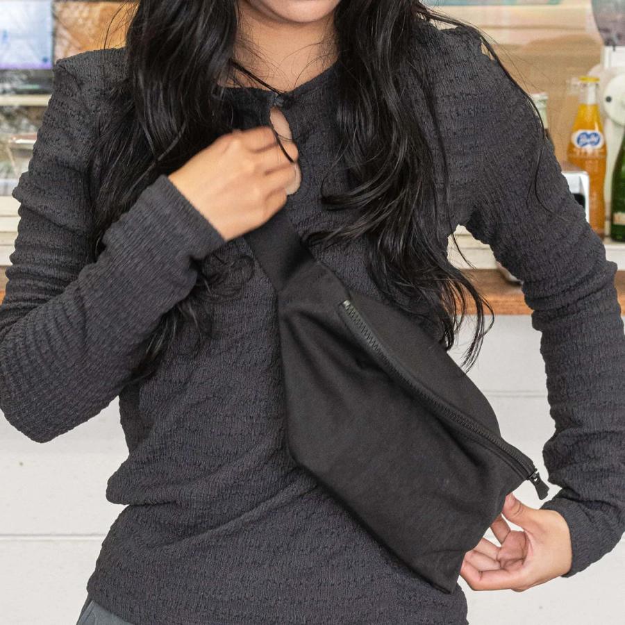 ボディーバッグ REN レン ウエストバッグS レディース メンズ 小さめ ウェストポーチ おしゃれ シンプル 旅行 トラベル ミニバッグ ギフト 父の日 | REN | 11