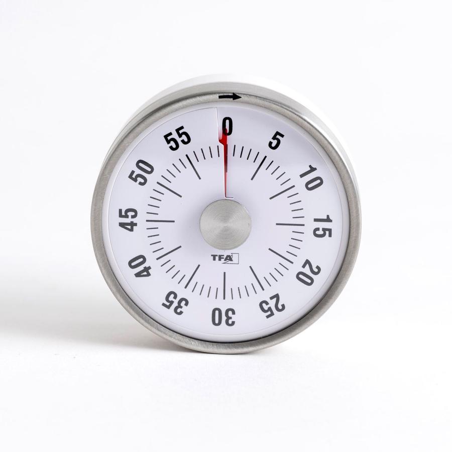 キッチンタイマー TFA Dostmann TFA ドストマン アナログキッチンタイマー パック 38.1028 マグネット 磁石 60分 1時間 料理 調理 子供 勉強 時間管理 おしゃれ | TFA Dostmann | 09