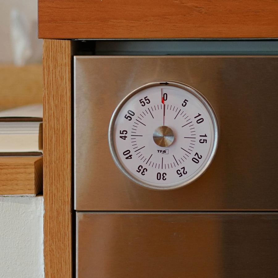 キッチンタイマー TFA Dostmann TFA ドストマン アナログキッチンタイマー パック 38.1028 マグネット 磁石 60分 1時間 料理 調理 子供 勉強 時間管理 おしゃれ | TFA Dostmann | 11