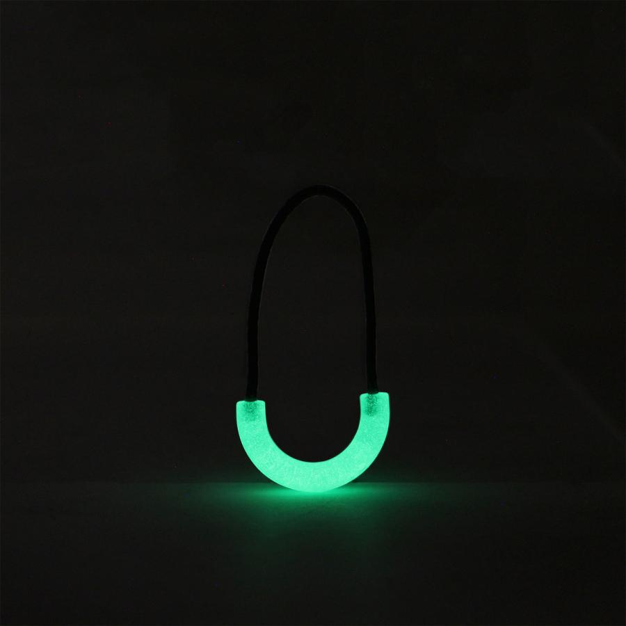 ジッパータブ Maratac Zipper Pull-Hi Viz Clear glow マラタック ジッパープル クリアグロー ジップタイ ファスナー チャック 引き手 蓄光 光る リュック | ブランド登録なし | 02