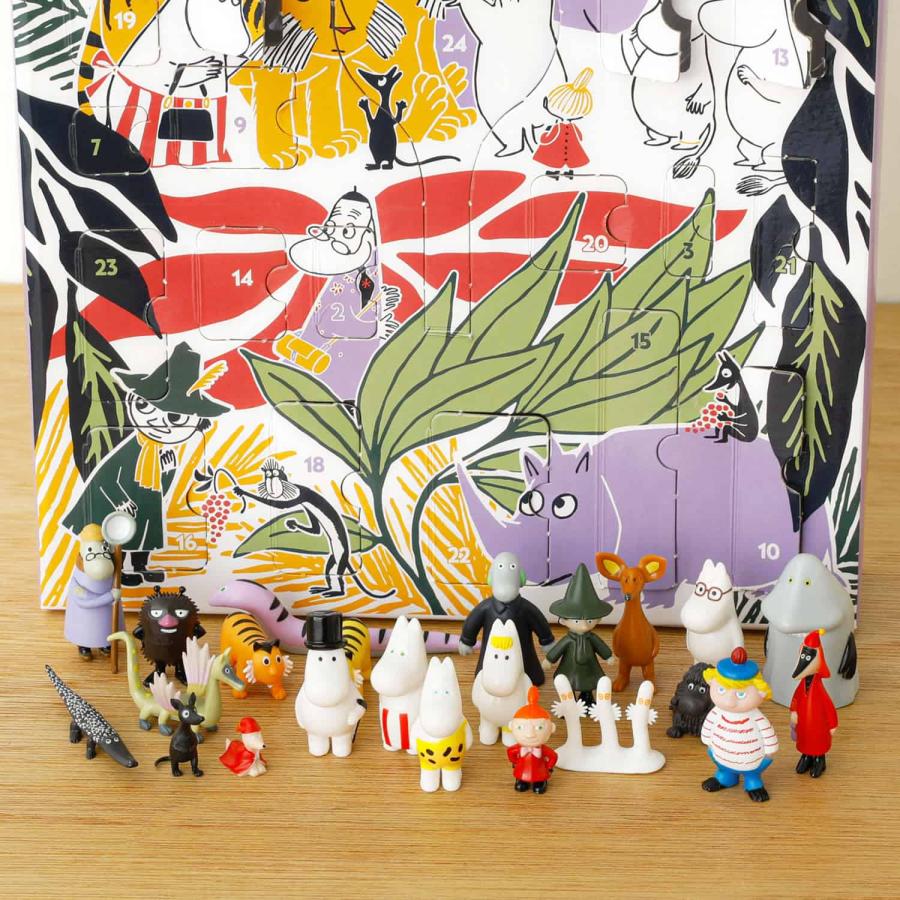 アドベントカレンダー2023 MOOMIN Advent Calendar 2023 ムーミン フィギュア クリスマス アドベント ミイ 北欧 クリスマス ギフト プレゼント｜htdd｜09