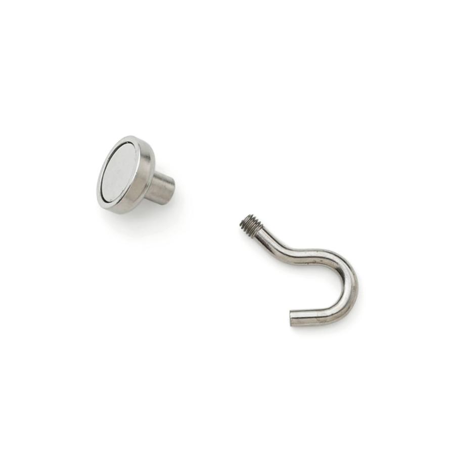 フック 引っ掛け Magnet Hook マグネットフック 磁石 金具 強力 キッチン 冷蔵庫 玄関 ドア 壁掛け インテリア おしゃれ 新生活 | ブランド登録なし | 02