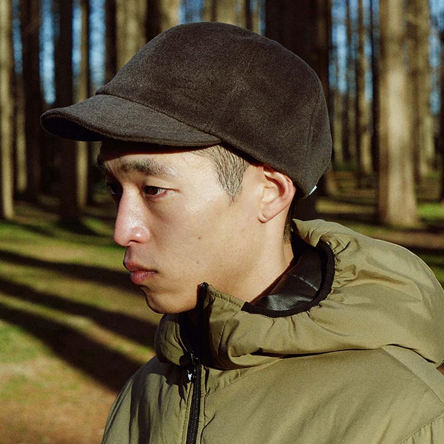 キャップ メンズ レディース 秋冬 帽子 防寒 halo commodity Nap Smooth Cap ハロ コモディティー ナップスムースキャップ サイズ調整可 暖かい 無地 シンプル | halo commodity | 14