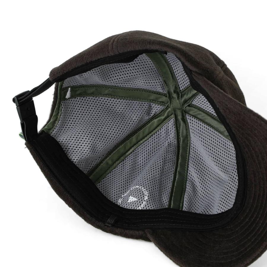 キャップ メンズ レディース 秋冬 帽子 防寒 halo commodity Nap Smooth Cap ハロ コモディティー ナップスムースキャップ サイズ調整可 暖かい 無地 シンプル | halo commodity | 05