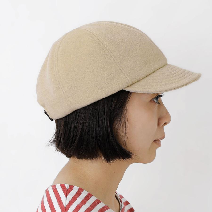 キャップ メンズ レディース 秋冬 帽子 防寒 halo commodity Nap Smooth Cap ハロ コモディティー ナップスムースキャップ サイズ調整可 暖かい 無地 シンプル | halo commodity | 10