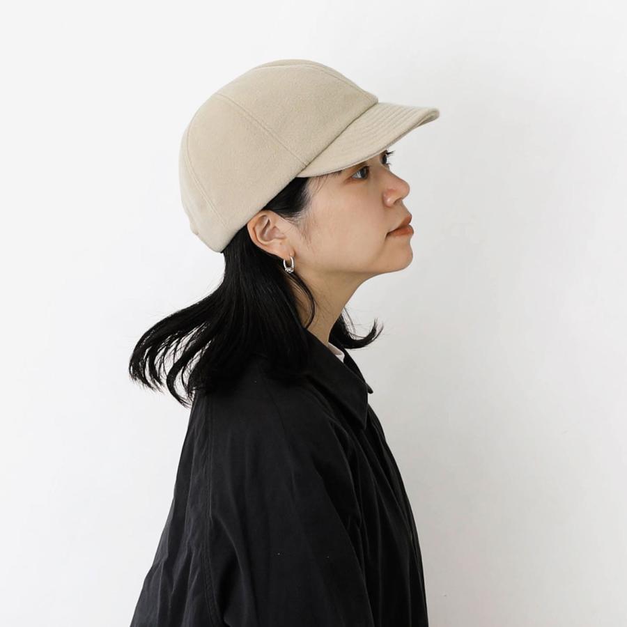 キャップ メンズ レディース 秋冬 帽子 防寒 halo commodity Nap Smooth Cap ハロ コモディティー ナップスムースキャップ サイズ調整可 暖かい 無地 シンプル | halo commodity | 11