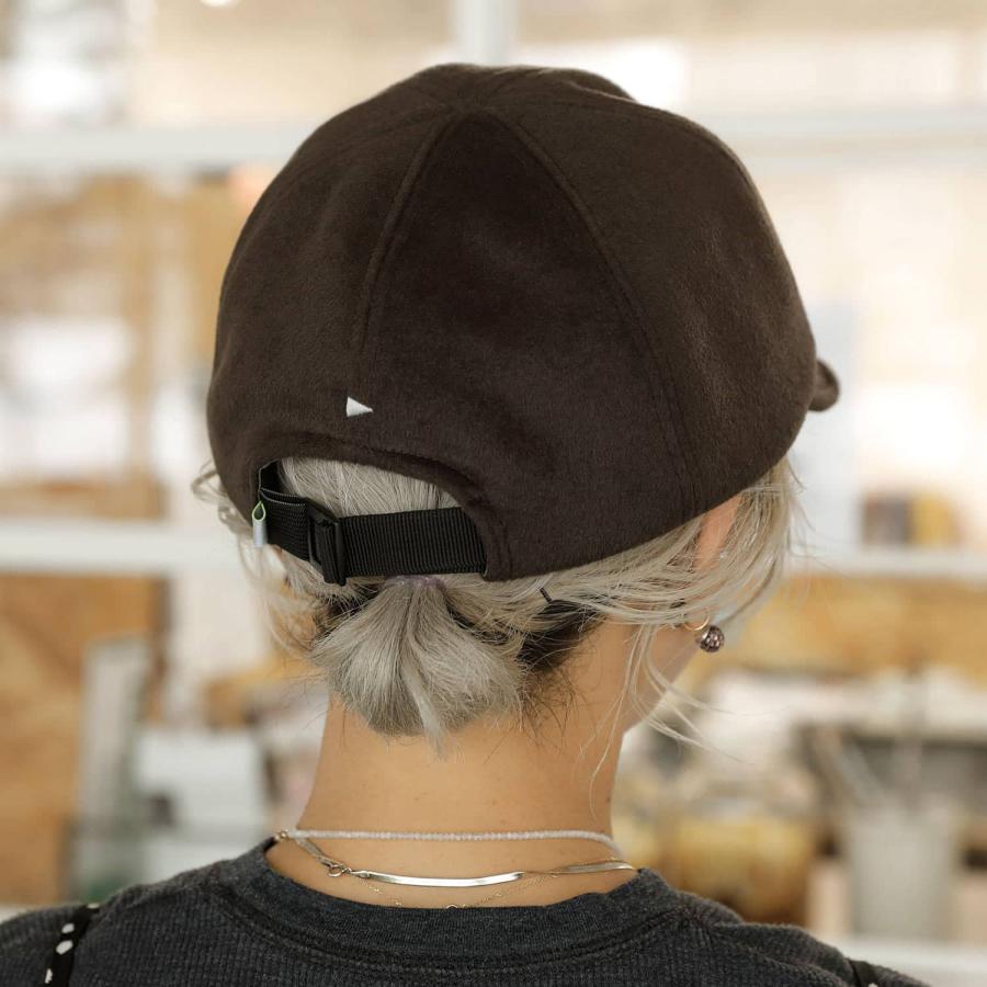 キャップ メンズ レディース 秋冬 帽子 防寒 halo commodity Nap Smooth Cap ハロ コモディティー ナップスムースキャップ サイズ調整可 暖かい 無地 シンプル | halo commodity | 12