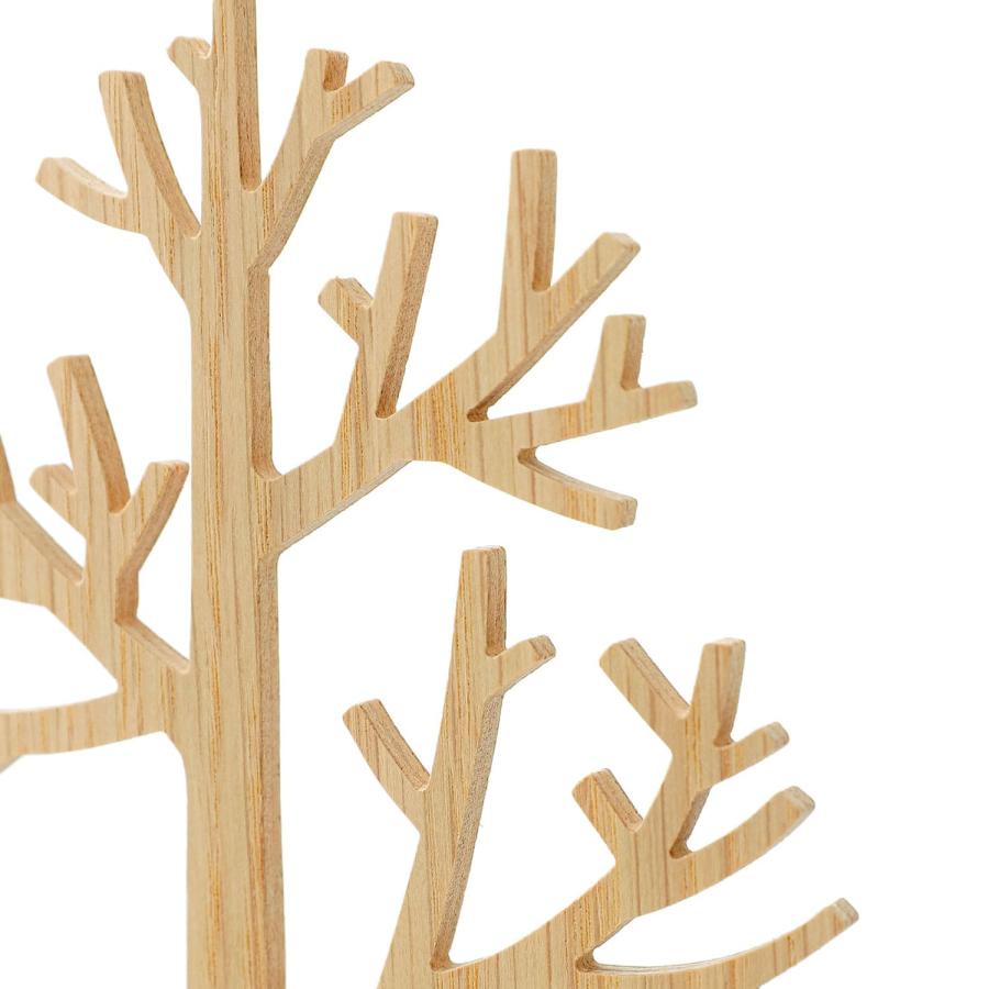 木製 オブジェ ウッドツリー S （オーク） クリスマス 置物 飾り クリスマスツリー 卓上 アクセサリー 収納 雑貨 かわいい 北欧 日本製 ミニ 冬飾り | HIGHTIDE | 02