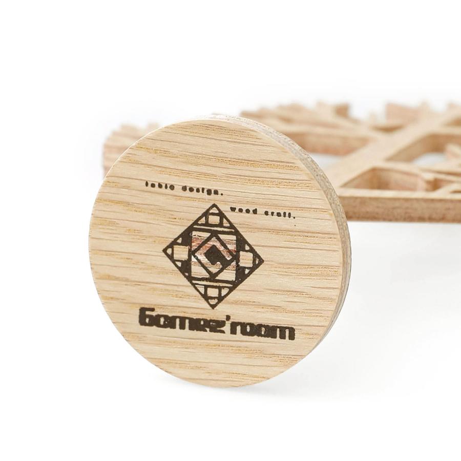 木製 オブジェ ウッドツリー S （オーク） クリスマス 置物 飾り クリスマスツリー 卓上 アクセサリー 収納 雑貨 かわいい 北欧 日本製 ミニ 冬飾り | HIGHTIDE | 03