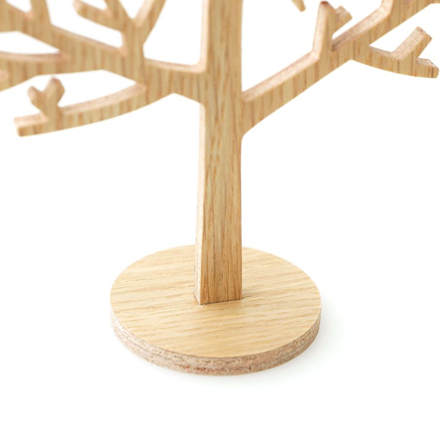 木製 オブジェ ウッドツリー S （オーク） クリスマス 置物 飾り クリスマスツリー 卓上 アクセサリー 収納 雑貨 かわいい 北欧 日本製 ミニ 冬飾り | HIGHTIDE | 04