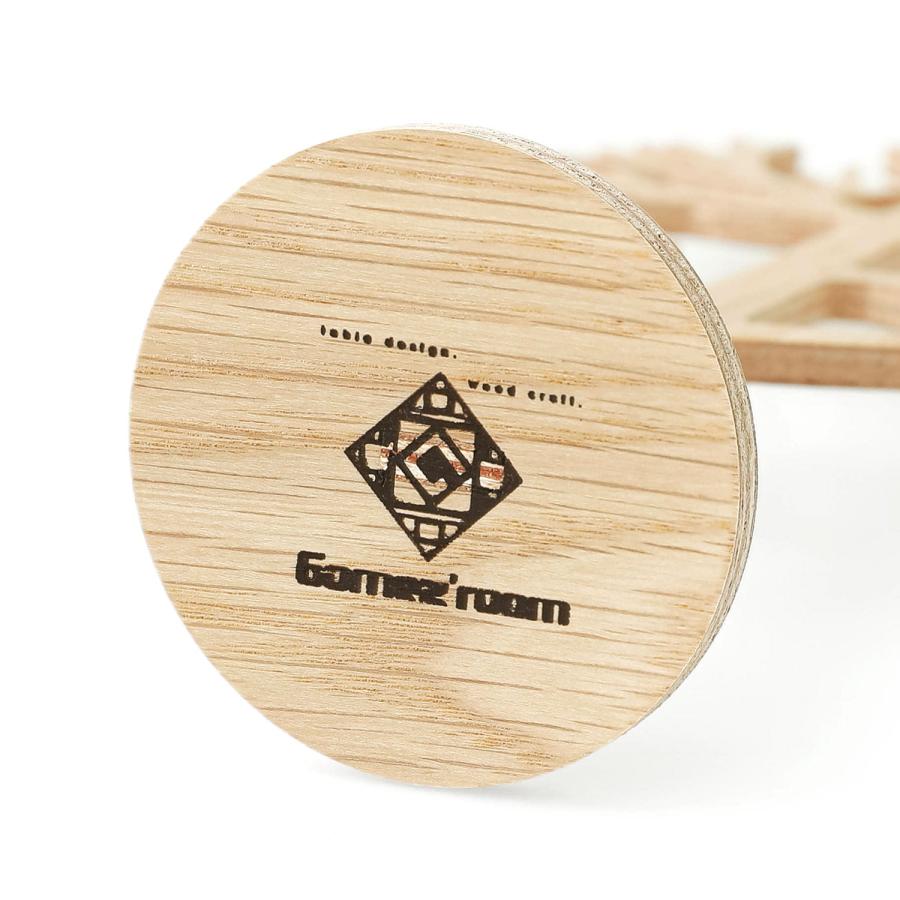 木製 オブジェ ウッドツリー M （オーク）クリスマス 置物 飾り クリスマスツリー 卓上 アクセサリー 収納 雑貨 かわいい 北欧 日本製 ミニ 冬飾り | HIGHTIDE | 03