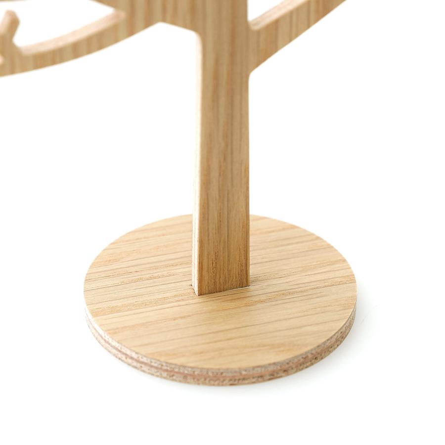 木製 オブジェ ウッドツリー M （オーク）クリスマス 置物 飾り クリスマスツリー 卓上 アクセサリー 収納 雑貨 かわいい 北欧 日本製 ミニ 冬飾り | HIGHTIDE | 04