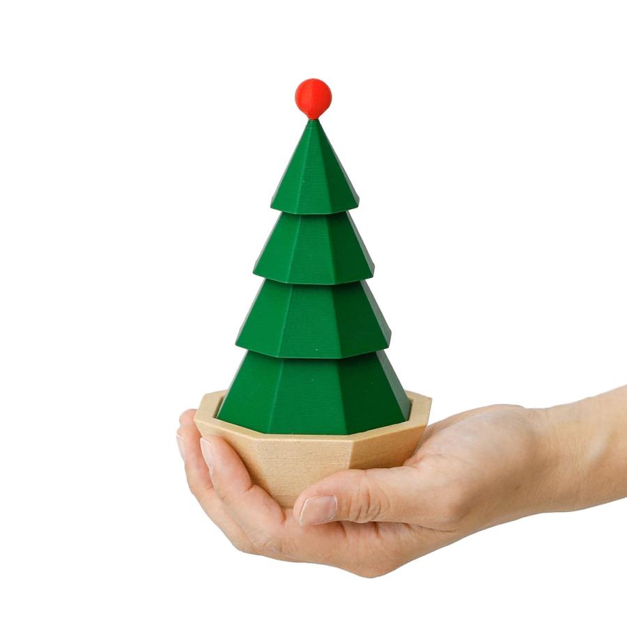 クリスマスツリー 卓上 ポップアップクリスマスツリー コンパクト 小さめ ミニツリー クリスマス飾り 簡単 テーブル インテリア 置物 オブジェ おしゃれ 日本製 | ブランド登録なし | 04