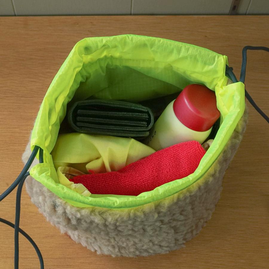 巾着バッグ SKY MOKOoo もこー 巾着 ポーチ バッグ ショルダー バッグ モヘアポーチ 巾着バッグ 巾着型バッグ レディース 秋 冬 小さめ ボア付き ユニセックス |  | 21