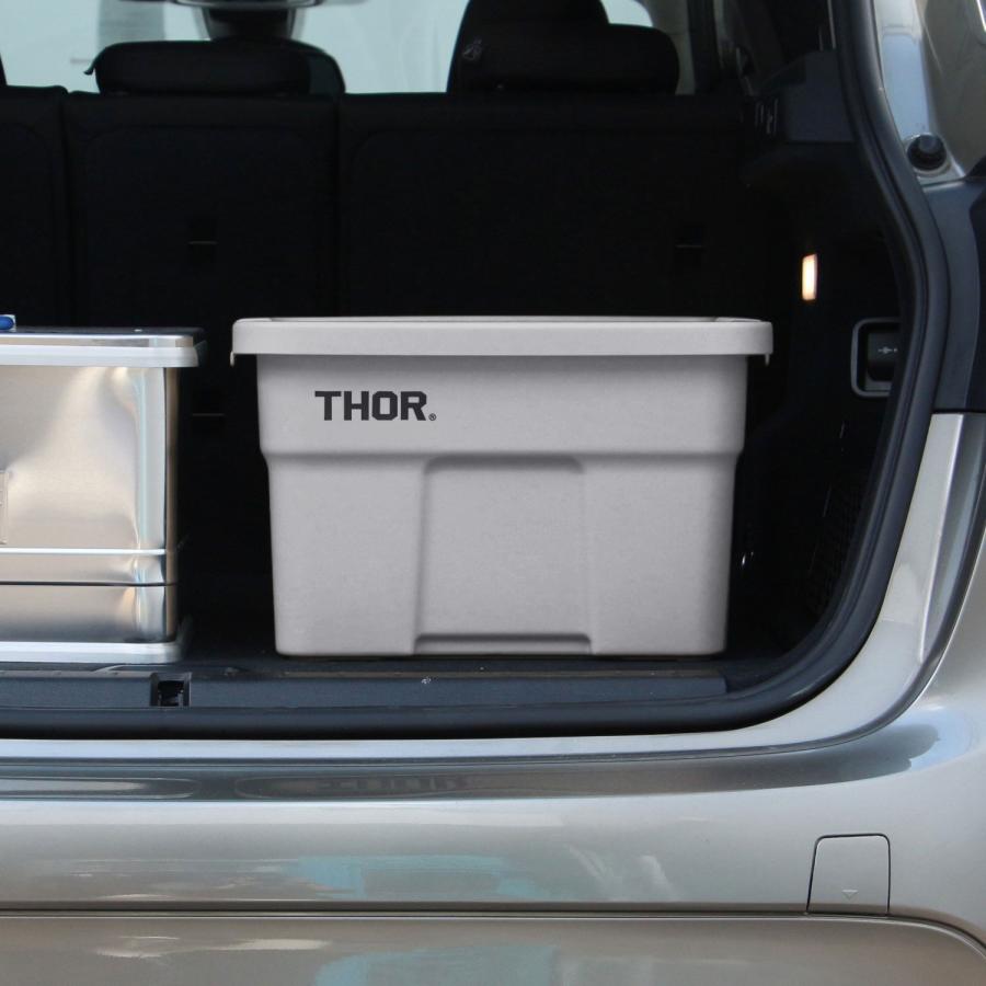 収納ボックス コンテナボックス フタつき THOR Large Totes With Lid DC 22L ソー ラージトートウィズリッド ディーシー 22L 蓋 ふた 収納BOX | THOR | 19