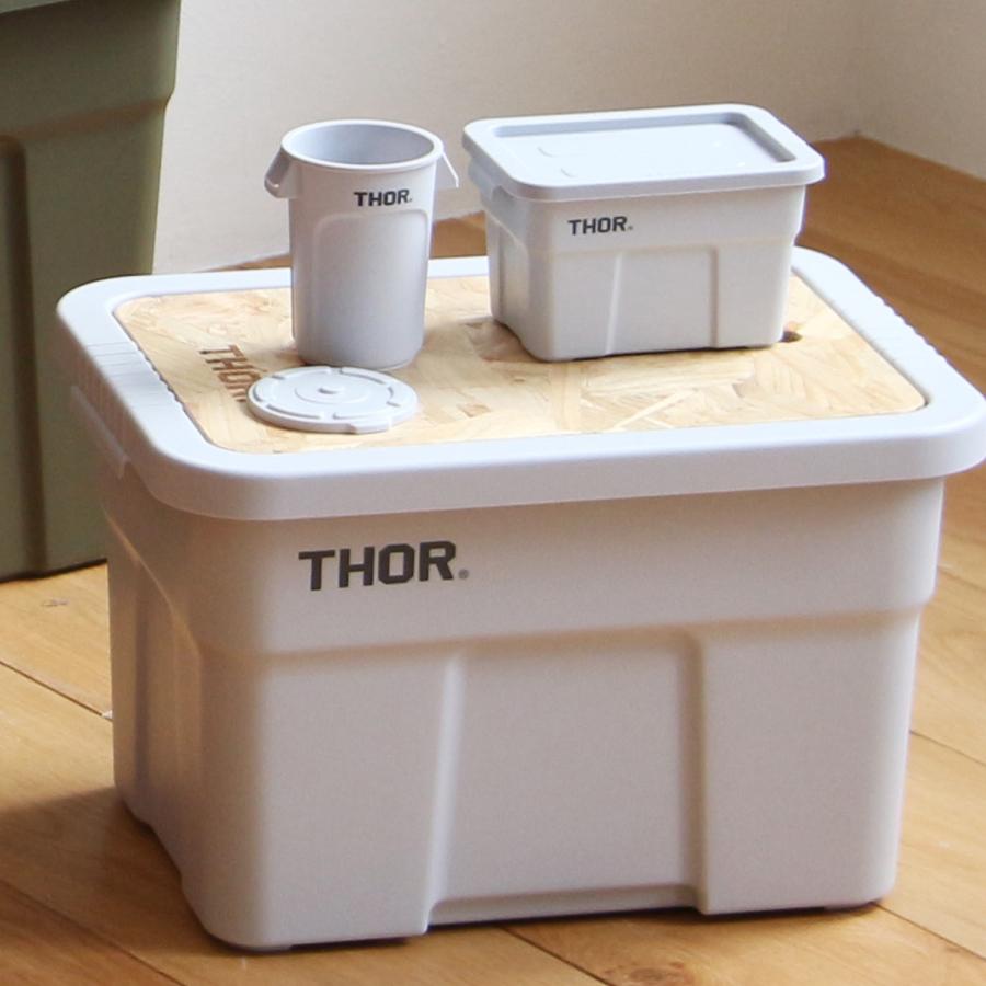 天板 フタ 収納ボックス Top Board For THOR Large Totes DC 22L トップ ボード フォー ソー ラージ トート 22L  机 アウトドア キャンプ 木製 | THOR | 10