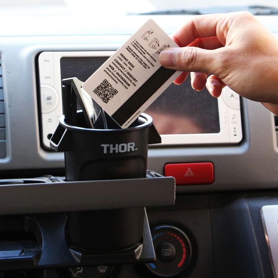 ペン立て ペンスタンド THOR Mini Round Container DC ソー ミニラウンドコンテナ ディーシー 小物入れ 収納ケース 卓上 フタ付きプランター ゴミ箱 デスク整理 | THOR