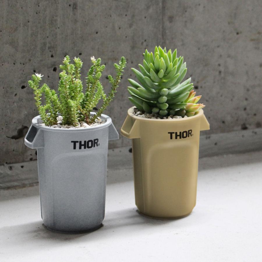 ペン立て ペンスタンド THOR Mini Round Container DC ソー ミニラウンドコンテナ ディーシー 小物入れ 収納ケース 卓上 フタ付きプランター ゴミ箱 デスク整理 | THOR | 22