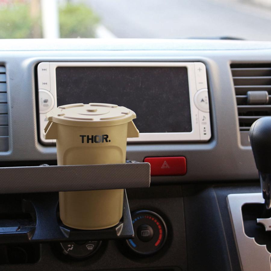 ペン立て ペンスタンド THOR Mini Round Container DC ソー ミニラウンドコンテナ ディーシー 小物入れ 収納ケース 卓上 フタ付きプランター ゴミ箱 デスク整理 | THOR | 15