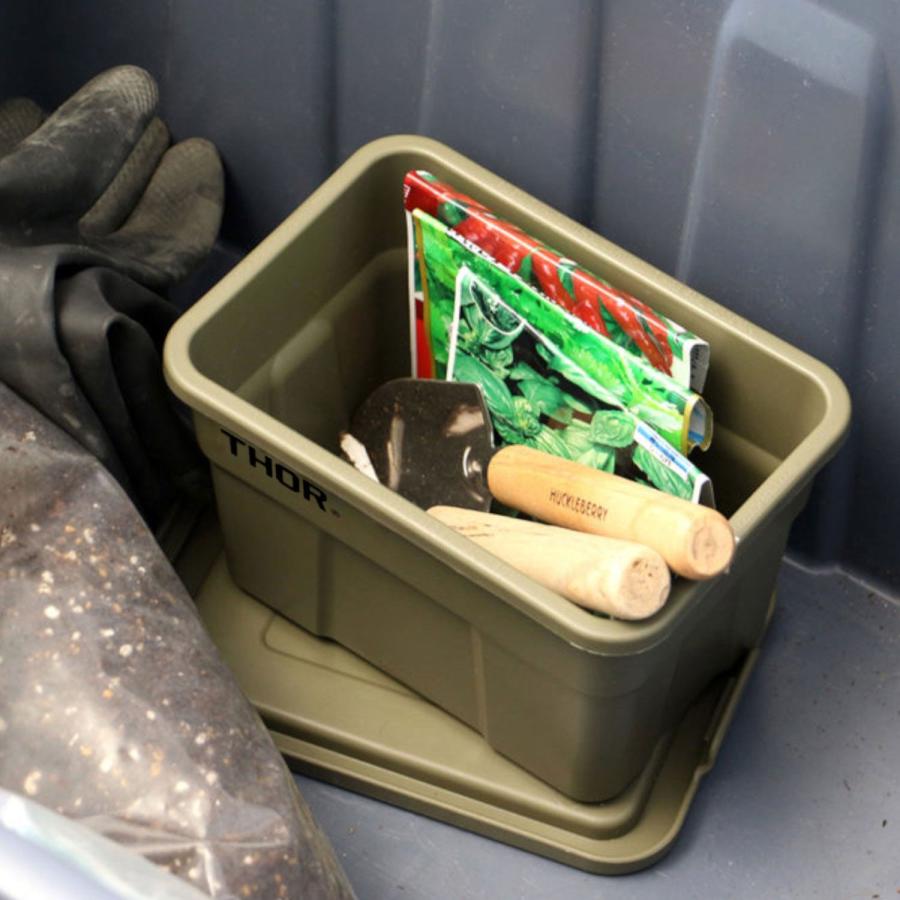 机上収納 デスク整理 THOR Mini Totes DC ソー ミニトート ディーシー 収納ボックス 収納BOX 小物入れ 整理 ガジェット 救急箱 道具箱 おしゃれ アウトドア | THOR | 18