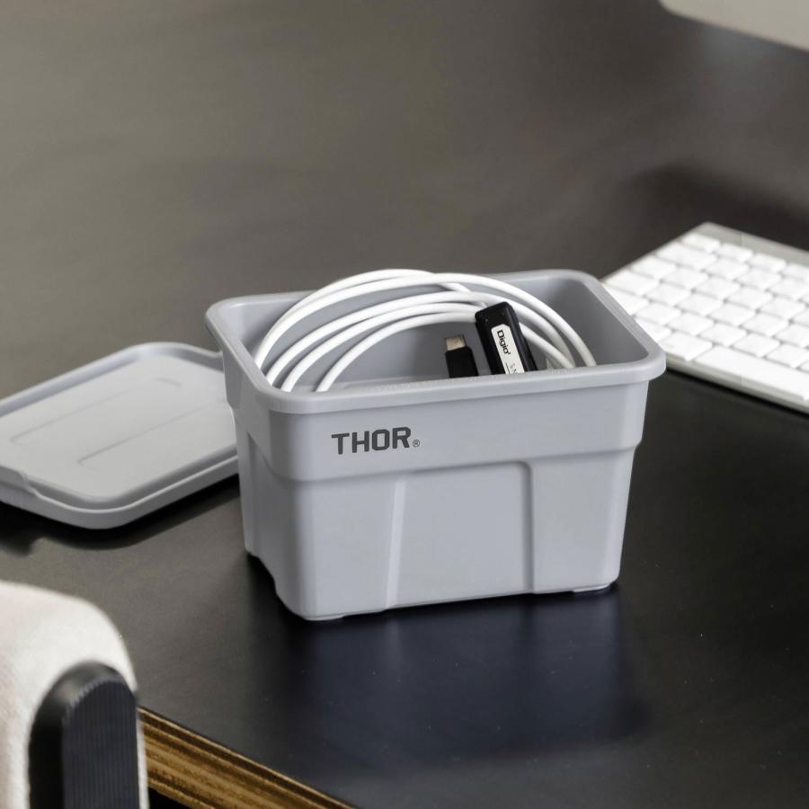 机上収納 デスク整理 THOR Mini Totes DC ソー ミニトート ディーシー 収納ボックス 収納BOX 小物入れ 整理 ガジェット 救急箱 道具箱 おしゃれ アウトドア | THOR | 12