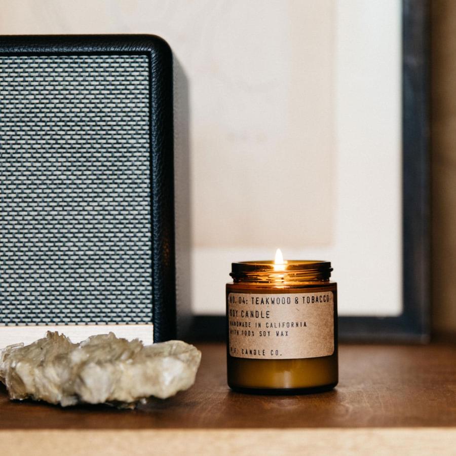 アロマキャンドル P.F. Candle Co. 3.5oz Soy Wax Candle ソイワックスキャンドル 瓶入り 蓋付き