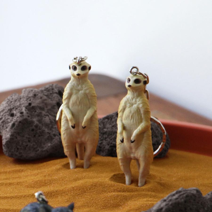 キーホルダー 動物 アニマルキーリング キーリング ラクダ ぞう 象 ミーアキャット キリン パンダ ライオン チーター | DETAIL | 20