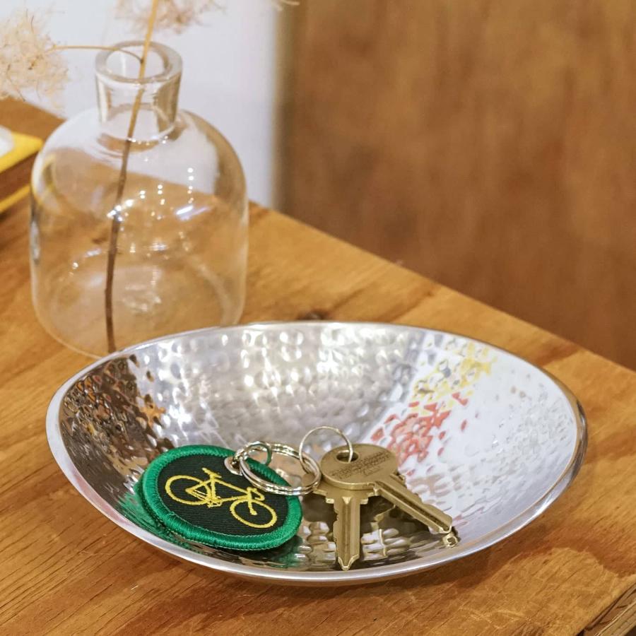 アルミニウムトレイ 25358 アルミ トレイ アクセサリー トレイ キャッシュトレイ 鍵置き 玄関 トレー インテリア | DETAIL