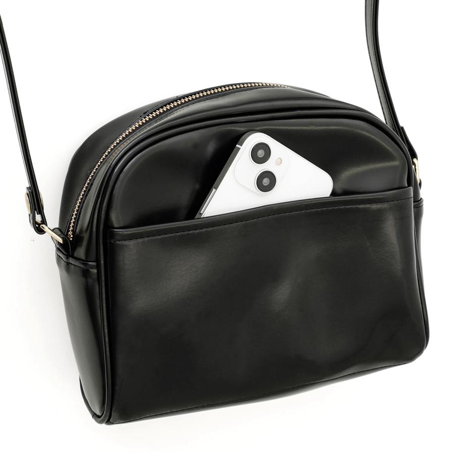 CLASKA DO クラスカ ドー BANK ショルダーバッグ アーチ バッグ ショルダー ポシェット おしゃれ かわいい シンプル 黒 合成皮革 斜めがけ ギフト | CLASKA Gallery & Shop ”DO” | 08