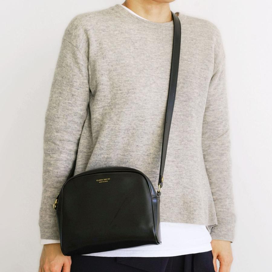 CLASKA DO クラスカ ドー BANK ショルダーバッグ アーチ バッグ ショルダー ポシェット おしゃれ かわいい シンプル 黒 合成皮革 斜めがけ ギフト | CLASKA Gallery & Shop ”DO” | 09