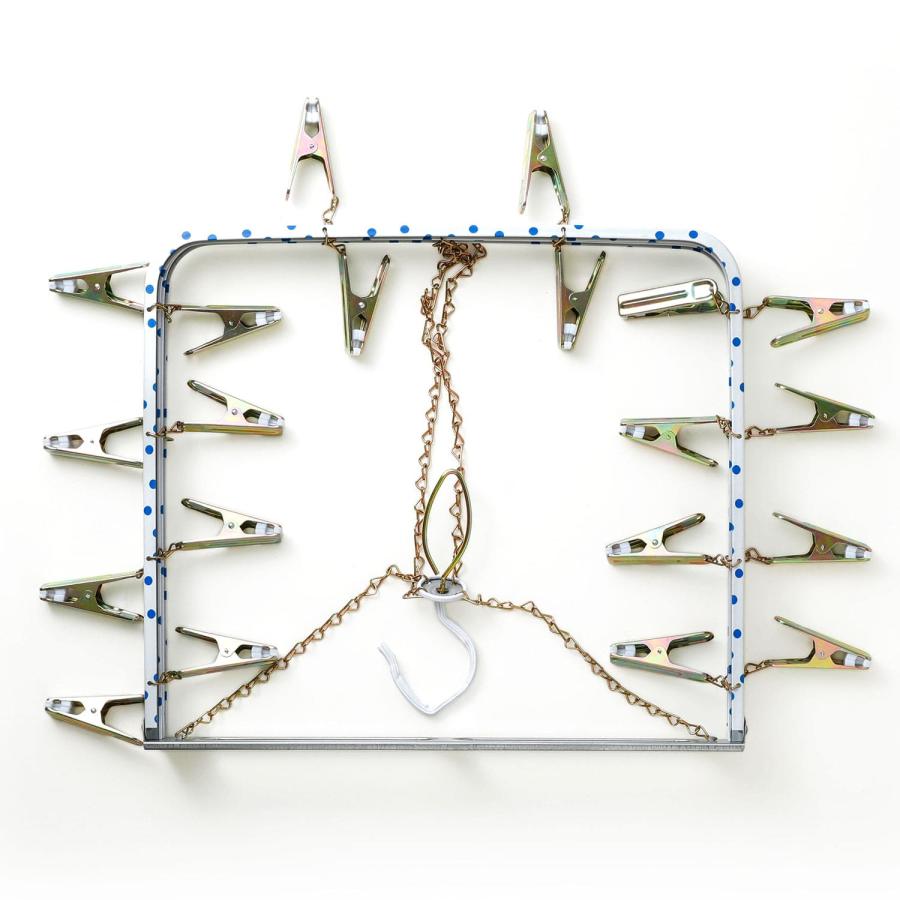 ピンチハンガー ステンレス  ピンチ20個 松野屋 水玉ピンチハンガー角 M 洗濯ハンガー 洗濯ピンチ 物干しハンガー 洗濯ばさみ 角ハンガー 錆びにくい |  | 06