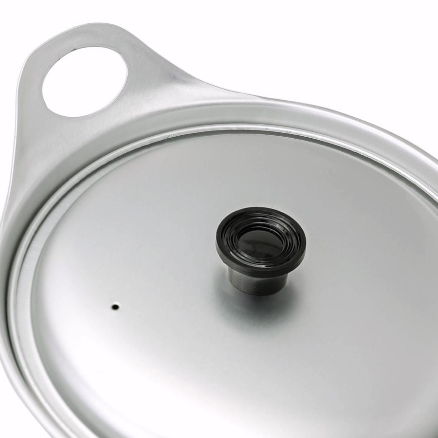 両手鍋 18cm 松野屋 アルマイト寄せ鍋18cm 両手鍋 日本製 卓上 アルミ 鍋 キャンプ |  | 05