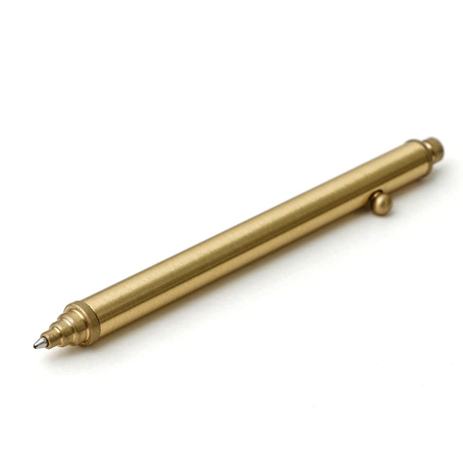 ボールペン 油性 1mm 黒 BENJA ベンジャ メノルカペン Menorca Pen 筆記具 ペン 真鍮 ブラス ヴィンテージ ギフトボックス入り｜htdd｜03