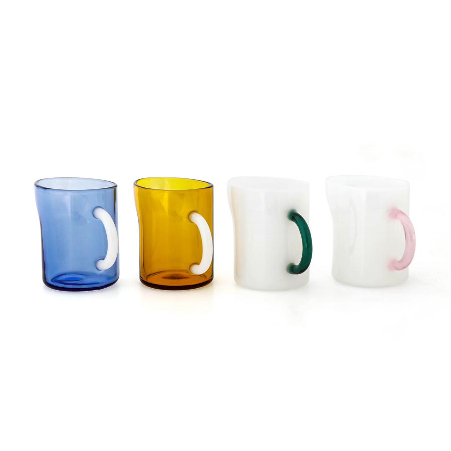ガラス ミニピッチャー amabro MINI PITCHER アマブロ ミニピッチャー ミルクポット ミルク入れ 耐熱ガラス ミルクピッチャー ミニサイズ TWO TONE レトロ | amabro | 05