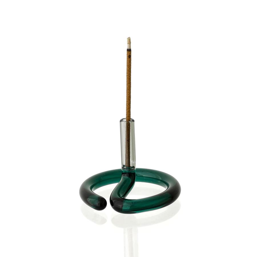 お香立て amabro TWO TONE アマブロ インセンスホルダー ガラス インセンススタンド かわいい おしゃれ シンプル スティック ショート ロング ギフト プレゼント | amabro | 07