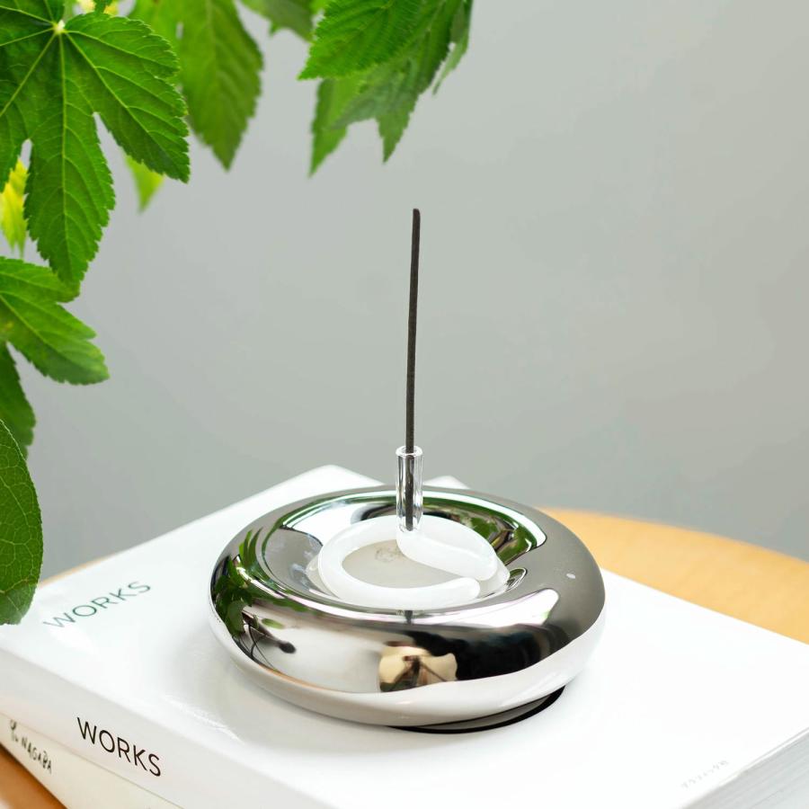 お香立て amabro TWO TONE アマブロ インセンスホルダー ガラス インセンススタンド かわいい おしゃれ シンプル スティック ショート ロング ギフト プレゼント | amabro | 14