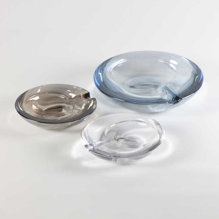 お香立て インセンスホルダー GLASS ASHTRAY グラスアッシュトレイ（L） ガラス インセンススタンド パロサントホルダー パロサント立て |  | 14